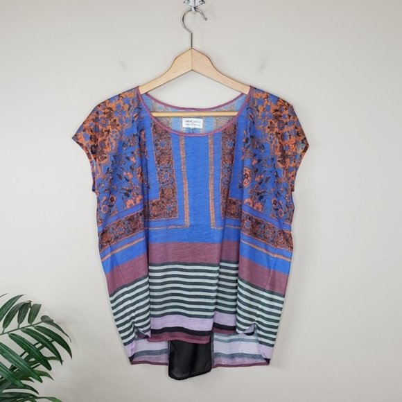 Anthropologie Tops - Anthropologie Dream Daily | Mixed Print Top